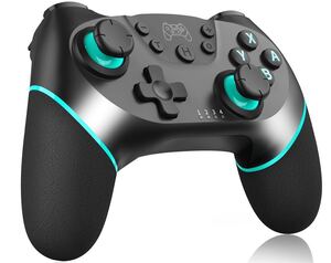 スイッチ コントローラー Bluetooth接続 搭載6軸ジャイロセンサー振動 連射機能付き 対応 NS プロコントローラー