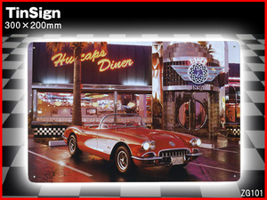  tin plate signboard plate [ open car / Dyna -] garage making . mail service free shipping /No.39/11