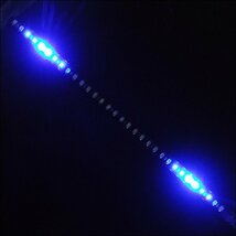 LED テープライト 青 ブルー 30cm ナイトライダー風 おまけスイッチ付 (81) メール便 送料無料/21_画像7