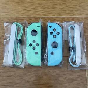 【新品未使用】Nintendo Switch ジョイコン あつまれどうぶつの森　Joy-Con 任天堂スイッチジョイコン ジョイコンストラップ