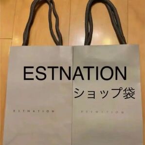 エストネーション ESTNATIONショップ袋　2枚