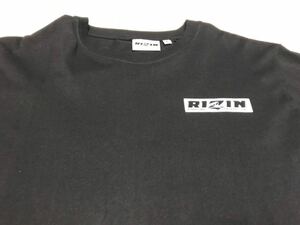 RIZIN × アベイルコラボ　フォトTシャツ☆Lサイズ☆長期保管・デッドストック品・未着用品★黒☆タグ付き