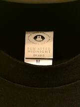【新品：7,480円】FUN AFTER MIDNIGHT S/S Tシャツ（ブラック/M）&ESPIONAGE スナップバックキャップ（グリーン/ホワイト）_画像3