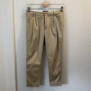  Tomorrowland collection tuck entering slacks pants 34