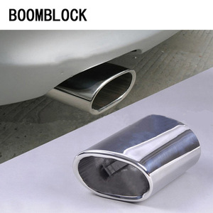  muffler tip pipe cover high quality stainless steel exhaust bmw e90 e91 e92 e93 318i 318d accessory 