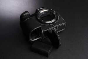  original leather new goods Canon Canon EOS R for original leather camera case black 