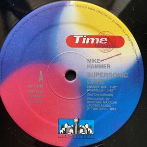 12inch MIKE HAMMER / SUPERSONIC LOVE