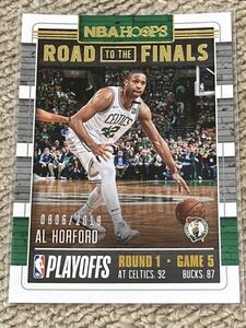 Panini NBA HOOPS 2018-19 AL HORFORD ROAD to the FINALS