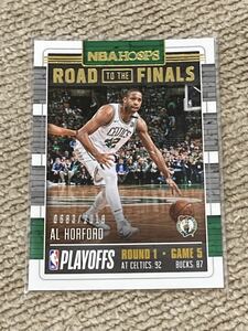 PANINI NBA HOOPS 2018-19 AL HORFORD ROAD to the FINALS