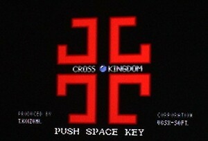 【即決】MSX2 クロスキングダム CROSS KINGDOM〔MSXマガジン ASCII・TAKERU〕