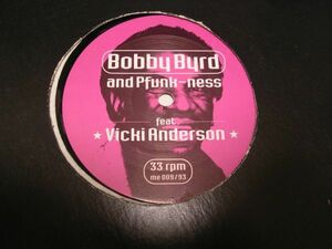 ●SOUL FUNK 12”●BOBBY BYRD & P-FUNK-NESS feat.VICKI ANDERSON / I'M ON THE MOVE