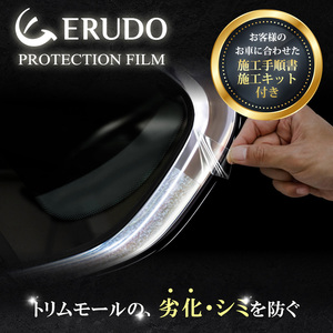 車種専用カット済保護フィルム　アウディ　Q7【4MDCBS型】年式R2.8- トリムモール　　