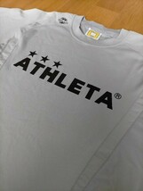 格安 ATHLETA アスレタ トレーニングウエア上下 セットアップ 半袖 短パン L-O ★フットサルサッカージャージ _画像3