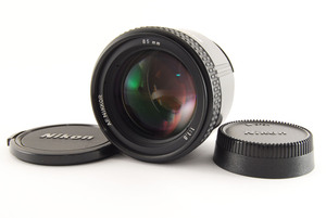 【良品】ニコン Nikon AF Nikkor 85mm F1.8 オートフォーカス 高級 単焦点レンズ 試写・動作確認済み！995914