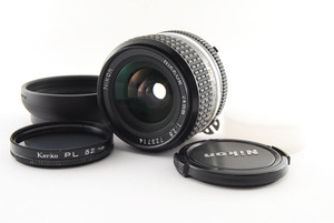 【美品】ニコン Nikon Ai-s Ais Nikkor 24mm f2.8 高級 広角 単焦点レンズ Fマウント 試写・動作確認済み！1001109