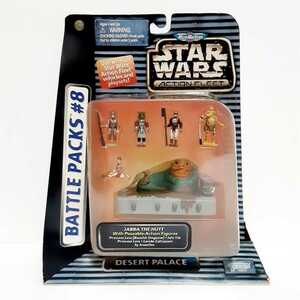 #galoob Star Wars micro machine z action free to Battle pack #8 Jabba the Hutt 