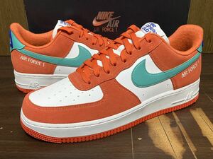 21年製 NIKE AIR FORCE 1 LO '07 LV8 Athletic Club ナイキ エアフォース エレベイト AF1【dh7568-800】オレンジ スエード ホワイト US11