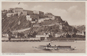 ♯FF4 絵葉書 DIE FESTUNG EHRENBREITSTEIN