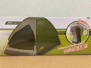 【新品】Montagna組立式ドームテント1人用 キャンプ キャンプ ドームテント
