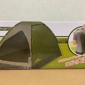 【新品】Montagna組立式ドームテント1人用 キャンプ ドームテント