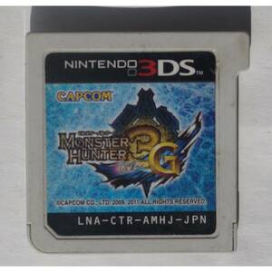 ニンテンドー3DS チップ : モンスターハンター3G CTR-AMHJ