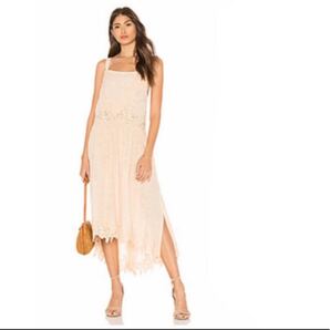 ☆新品未使用☆Free people(フリーピープル)☆コットンレースドレス☆ワンピース キャミソールワンピース