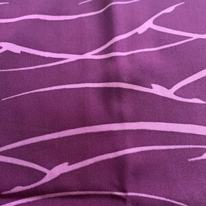 正絹　着物ハギレ　浜ちりめん　約36×125 赤紫　小豆色　縮緬　はぎれ吊るし飾りつまみ細工つるし飾り小物重ね襟伊達衿