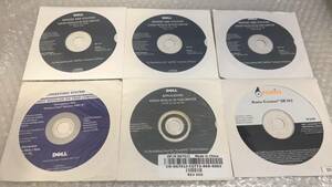SG121 6枚組 DELL Optiplex 330 740 755 + Windows Vista リカバリー ドライバー メディア DVD