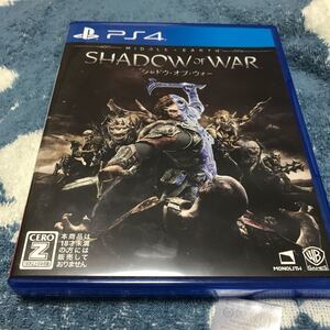 PS4 シャドウ・オブ・ウォー ゲームソフト