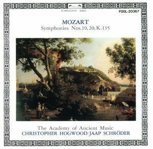 モーツァルト：交響曲第１９＆２０番／クリストファー・ホグウッド
