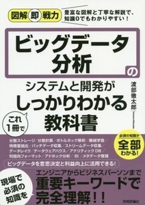 ビッグデータ分析のシステムと開発がこれ１冊でしっかりわかる教科書 図解即戦力／渡部徹太郎(著者)