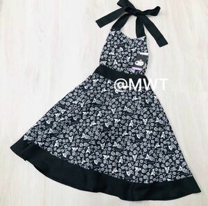  apron rose black mimero black black genuine night middle. mero black my mero lady's fashion new goods cooking cooking confection MWT