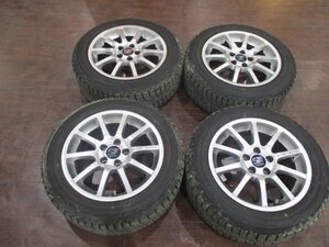 【大幅値下げ/最終処分】美品★ST SPORT TECHNIC★15インチ スタッドレスタイヤ アルミ ホイール 4本セット★185/60R15 15 6.5J 100 5H +33