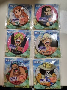 缶バッジセット(ワンピース×MINTIA) ONE PIECEコラボ