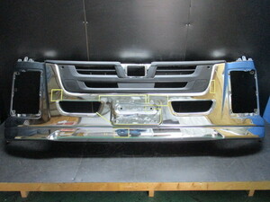  Isuzu ファイブスター Giga Genuine フロント Bumper エアダムincluded リップスポイラー メッキ (m066619)