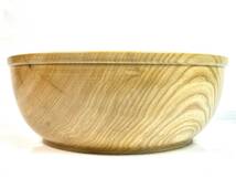 木製　こね鉢　工芸士　近司作　内径約24㎝　中古　天然木　手打ち　蕎麦　うどん　製麺_画像3