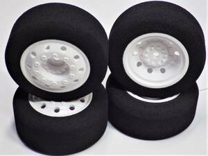  ultra rare Tamiya TT-01 TYPE-E for ultra rare hand made racing for truck bonding integer shape settled sponge tire for 1 vehicle unrunning goods (zk sending \185 correspondence 