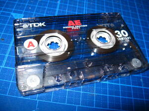 貴方今回は裸の私　 カセットテープ　TDK　AE30　Type1　ノーマル　30分 1本 爪あり　　No.9204
