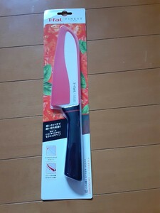T-fal　フィネスト　セラミック三徳ナイフ　16.5cm