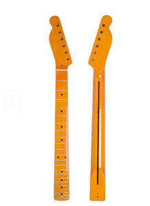 H343★TLタイプネック ギターネック テレタイプネック ギターパーツ 左手用 メイプル フィンガーボード グロス　MU1141