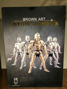 Brown art 1/6 gothic armour アクションフィギュア 騎士 ナイト coo model hottoys デモンズソウル ダークソウル などお好きな方に