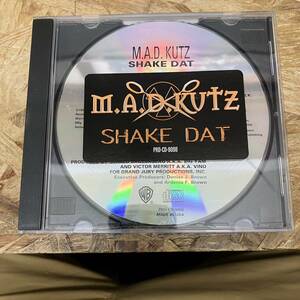 シ● HIPHOP,R&B M.A.D. KUTZ - SHAKE DAT INST,シングル,PROMO盤 CD 中古品