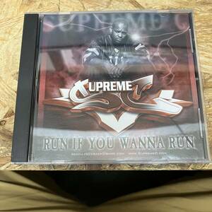 シ● HIPHOP,R&B SUPREME C - RUN IF YOU WANNA RUN INST,シングル CD 中古品