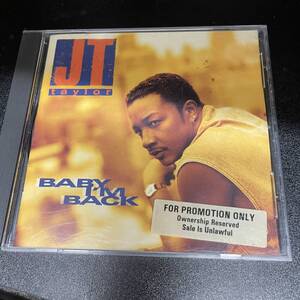 ● HIPHOP,R&B JT TAYLOR - BABY I'M BACK ALBUM, 12 SONGS, 90'S, 1993, RARE CD 中古品