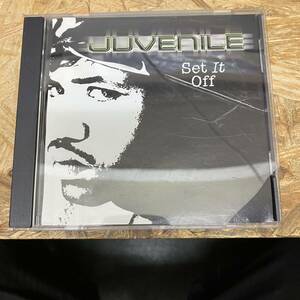 ● HIPHOP,R&B JUVENILE - SET IT OFF INST,シングル! CD 中古品