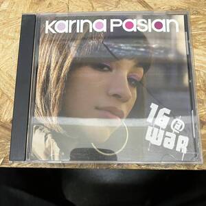 ● POPS,ROCK KARINA PASIAN - 16 @ WAR INST,シングル!!!! CD 中古品