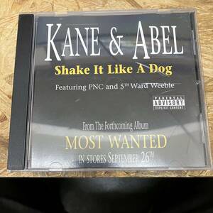 ● HIPHOP,R&B KANE & ABEL - SHAKE IT LIKE A DOG シングル,G-RAP!!! CD 中古品
