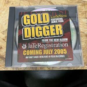 ● HIPHOP,R&B KANYE WEST - GOLD DIGGER FEAT. JAMIE FOXX INST,シングル! CD 中古品