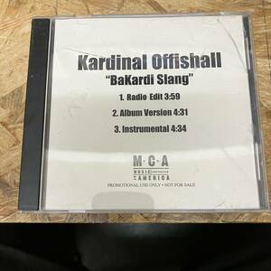 ● HIPHOP,R&B KARDINAL OFFISHALL - BALARDI SLANG INST,シングル CD 中古品