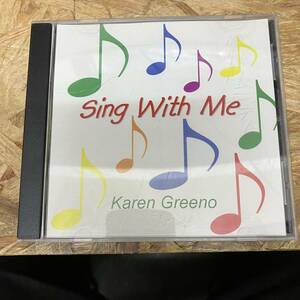 ● POPS,ROCK KAREN GREENO - SING WITH ME アルバム,INDIE CD 中古品